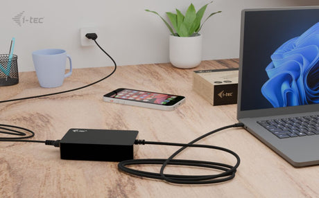 EAN 8595611707209 - i-tec CHARGER-C140W cargador de dispositivo móvil Portátil, Smartphone, Tableta Negro Corriente alterna I imagen 4