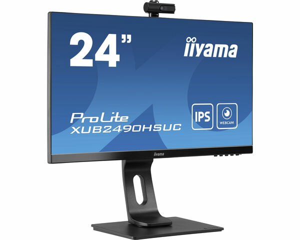 Monitor Iiyama Prolite Xub2493hsu-B1  (23.8") 1920 X 1080 Pixeles Full Hd Led Negro