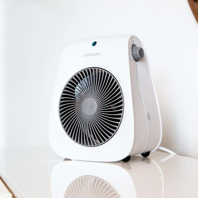 Calefactor  Cecotec 08259  Eléctrico Interior Blanco 2000 W Ventilador Eléctrico