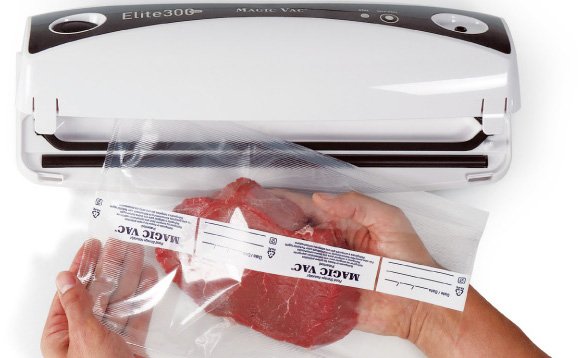 EAN 8018294010614 - Magic Vac Elite 300 plus sellador al vacío 780 mbar Negro, Blanco imagen 3