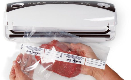 EAN 8018294010614 - Magic Vac Elite 300 plus sellador al vacío 780 mbar Negro, Blanco imagen 3