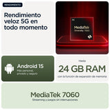 EAN 0840023292156 - Motorola moto g56 5G 17,1 cm (6.72") Ranura híbrida Dual SIM Android 15 USB Tipo C 8 GB 256 GB 5200 mAh V imagen 17