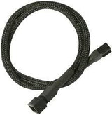 Cable De Extensión Nanoxia De 3 Pines, 30 Cm, Negro Nx3pv30
