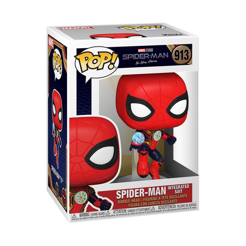 Figura Pop Marvel Spiderman No Way Home Spiderman Integrated Suit