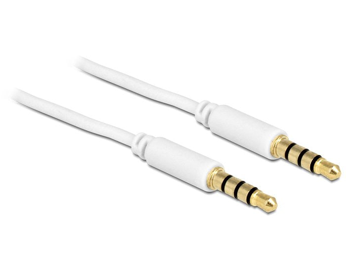 Delock Cable Stereo 3.5 Mm 4 Pin Plug > Plug 1 M
