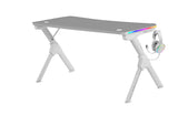 Mesa Gaming Mars Gaming Mgd140rgb 140 X 60 X 75cm Blanca