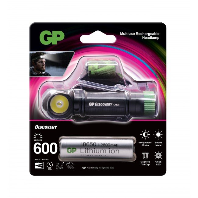 EAN 4891199190131 - GP Lighting CH35 Negro, Verde Linterna de mano LED imagen 7