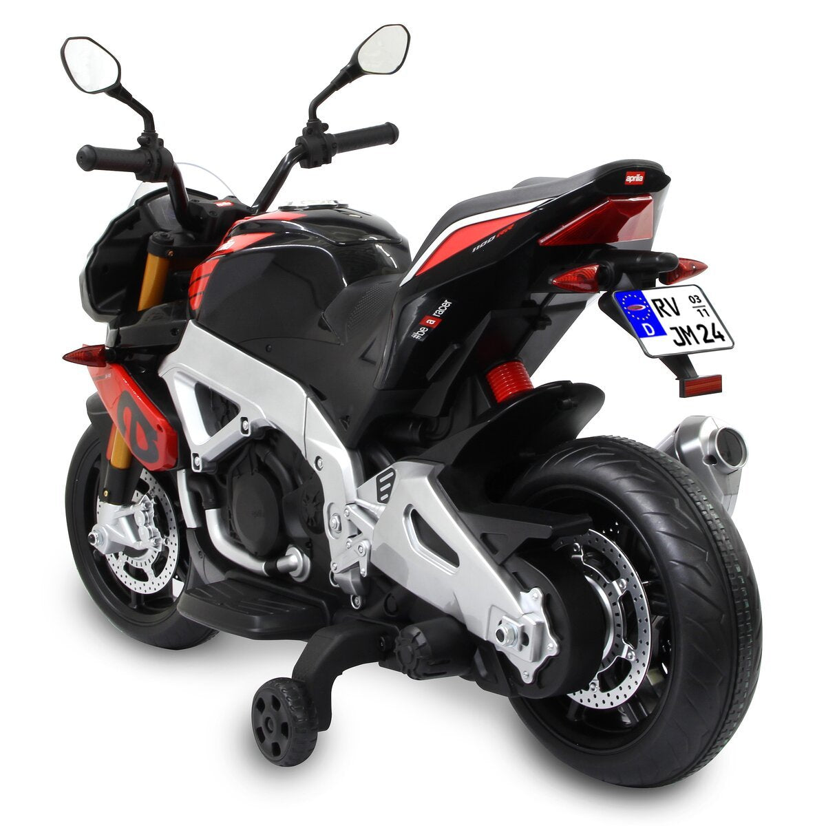 Jamara Ride-On Motorrad Aprilia Tuono 1100 Rr 12v Rojo
