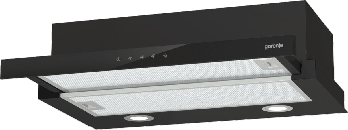 Gorenje Th64e4bg Campana Semintegrada (Extraíble) Negro 450 M³/H C