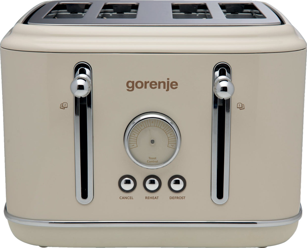 Gorenje T2300clin 7 4 Rebanada(S) 1150 W Beige