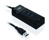 EAN 5901443050384 - iBox IUH3FB hub de interfaz 5000 Mbit/s Negro imagen 1