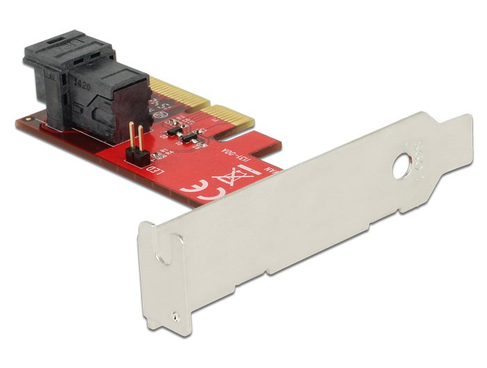 Delock Tarjeta Pci Express X4  1 X Sff-8643 Nvme Interna - Bajo Perfil