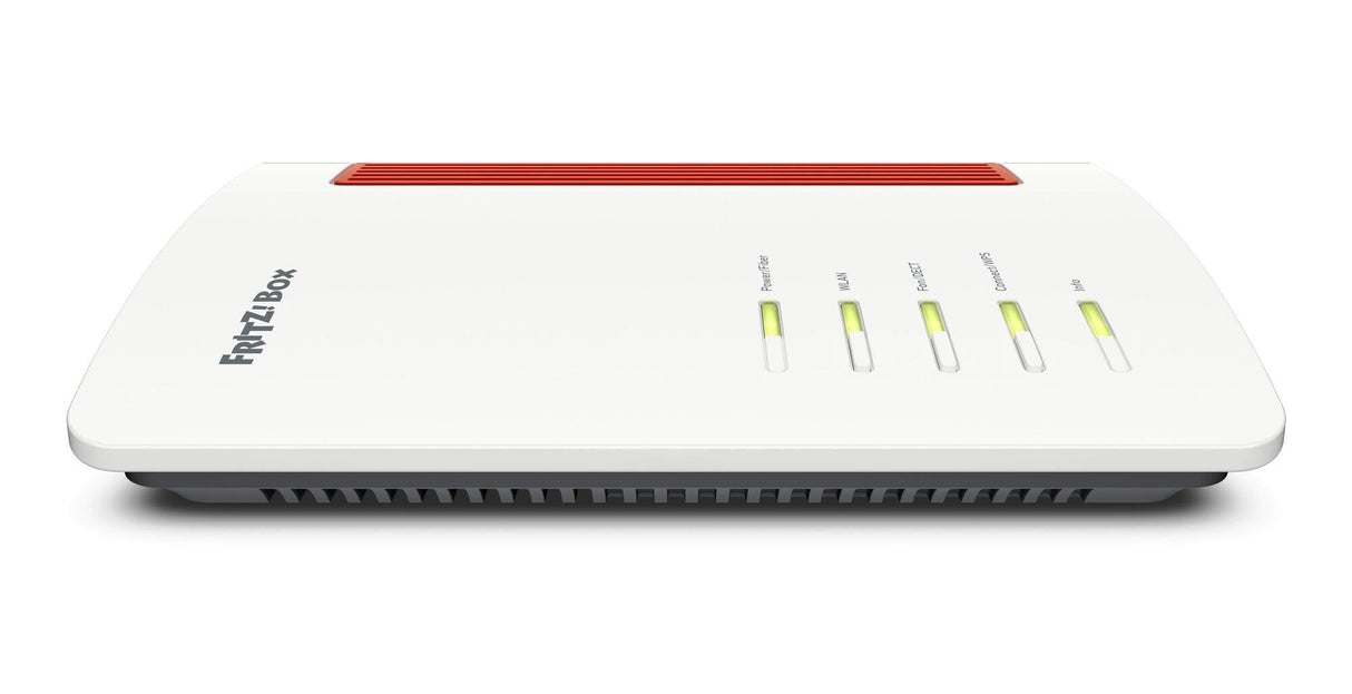 Box 5690 Router Inalámbrico 2.5 Gigabit Ethernet Doble Banda (2,4 Ghz 5 Ghz) Rojo, Blanco