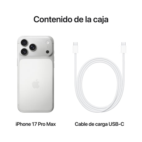 EAN 0195950640014 - Apple iPhone 17 Pro Max 17,5 cm (6.9") SIM doble iOS 26 5G USB Tipo C 1 TB Plata imagen 8