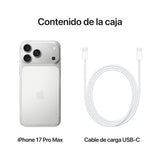 EAN 0195950638813 - Apple iPhone 17 Pro Max 17,5 cm (6.9") SIM doble iOS 26 5G USB Tipo C 256 GB Plata imagen 8