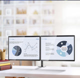 Sv05 Uchwyt Biurkowy Do Dwóch Monitorów 19-27 Cali Vesa 75x75 - 100x100 20 Kg