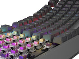 Genesis Thor 230 Tkl Rgb Mechanical Gaming Keyboard, Outemu Brown Switch, Us Layout, Wired, Black
