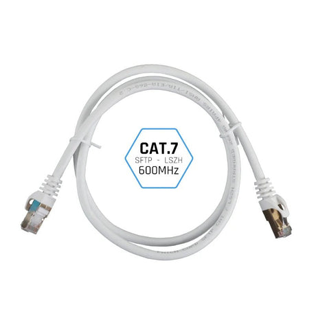 EAN 8435364318652 - iggual IGG318652 cable de red Blanco 2 m Cat7 S/FTP (S-STP) imagen 3