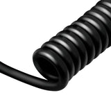 Logilink Elektroauto Cable De Carga Electric Car Charging Cable Tipo 2 Spiral 11kw 3p 20a 5m Negro + Bolsa