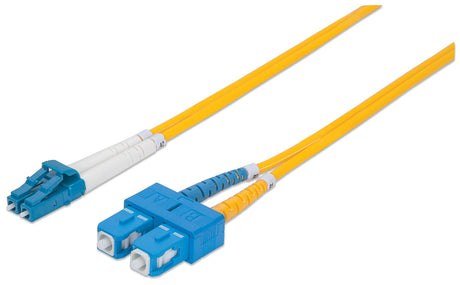 EAN 0766623473729 - Intellinet 473729 Cable de fibra óptica e InfiniBand 5 m LC SC Amarillo imagen 1