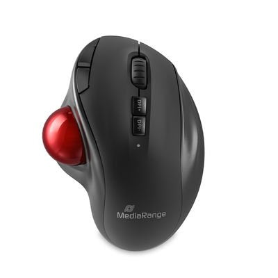 EAN 4260664878513 - MediaRange MROS263 ratón Hogar mano derecha USB Tipo C Trackball 2400 DPI imagen 2