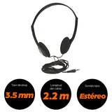 EAN 0766623177481 - Manhattan 177481 auricular y casco Auriculares Alámbrico Diadema Música Negro imagen 8