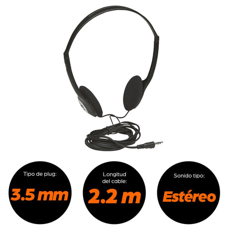 EAN 0766623177481 - Manhattan 177481 auricular y casco Auriculares Alámbrico Diadema Música Negro imagen 8