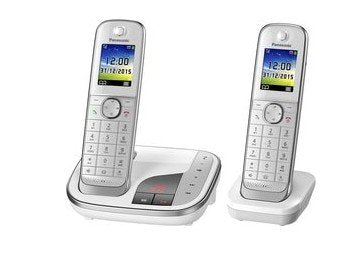 EAN 5025232825561 - Panasonic KX-TGJ322 Teléfono DECT Identificador de llamadas Blanco imagen 1