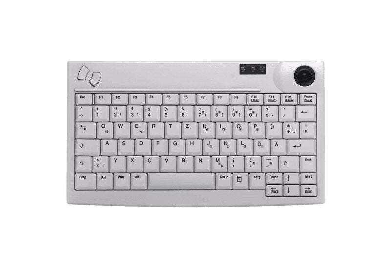 Cherry Aktive Key Industry 4.0 Mini Trackball Keyboard Usb L
