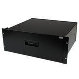 Startech.Com Cajon Metálico Acero Negro 4u 19in Pulgadas Para Montar En Armario Rack Bastidor Cajón De Almacenamiento Para Bastidor 4u Para P/N: Cabscrws1224 Rk2537bkm Rk3236bkf Rk4236bkb Rk4242bk24 Rk4242bk30 Rkqmcab12v2