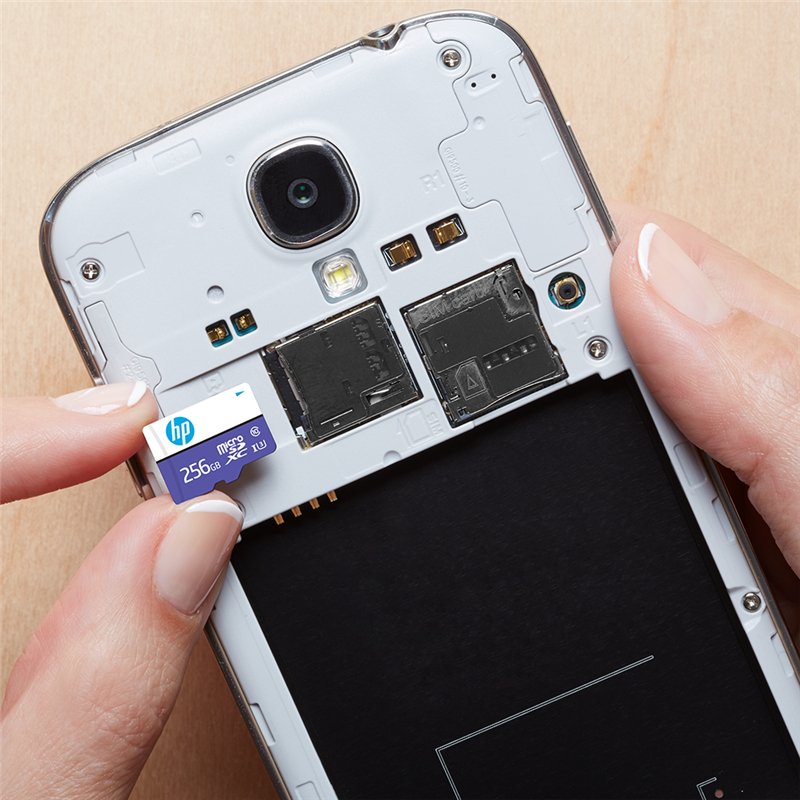 Hp Tarjeta Micro Sdxc 256gb Uhs-I U3 Clase 10 + Adaptador Sd