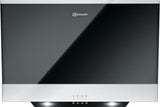 Bauknecht Rbhvp 63 Lm K, Hood Extractor Negro/Acero Inoxidable, 60 Cm Rbhvp 63 Lm K