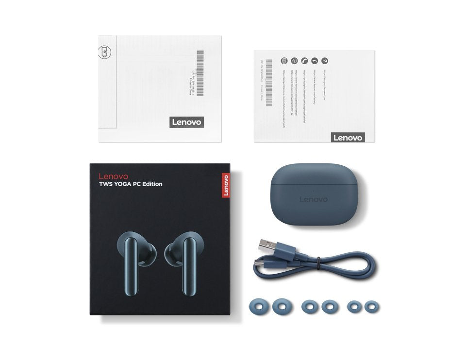 Auriculares Lenovo Tws Yoga Pc Edition True Wireless Stereo (Tws)  Bluetooth Verde Azulado