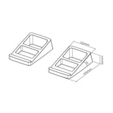 Aisens Soporte Universal De Sobremesa Para Altavoces, Negro