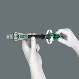Wera 9720 Inserto De Espuma 8000 A Zyklop Trinquete 1/4" Juego 1, 37 Piezas, Juego De Herramientas Negro/Gris, Juego De Trinquete Y Vaso, En Inserto De Espuma Para Carro De Taller