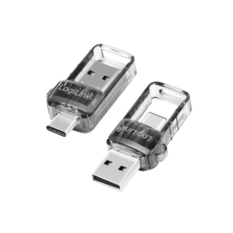 Adaptador Logilink Bluetooth 5.0, Usb 3.2, Usb-A Y Usb-C