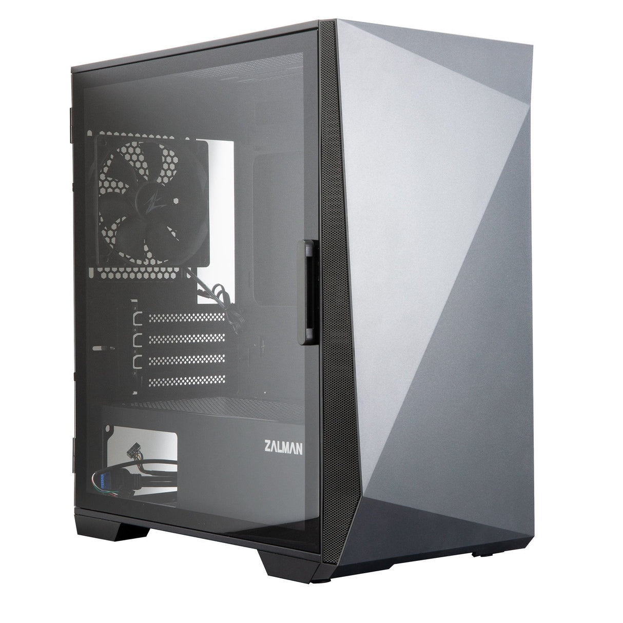 Caja Pc Zalman Z1 Iceberg Black Carcasa De Ordenador Mini Tower Negro