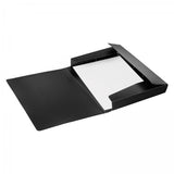 Pagna Carpeta Con Elástico A4 Pp 3 Einschlagklappen Negro