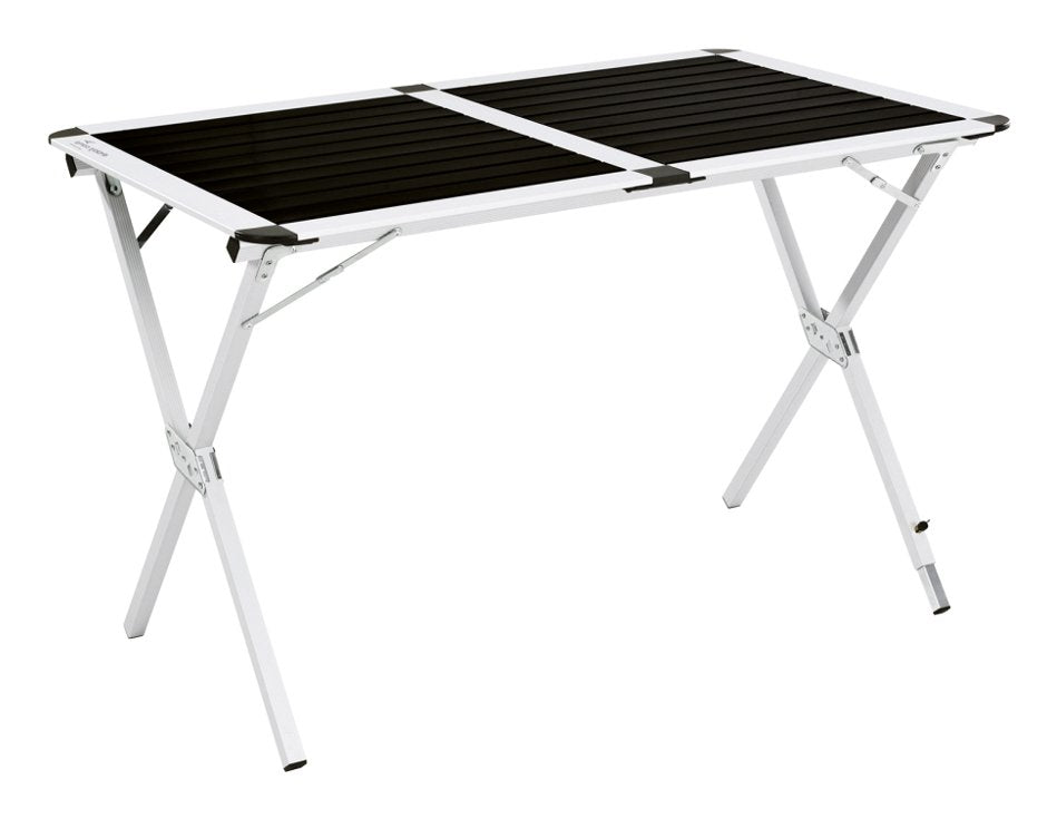 Mesa De Camping Easy Camp Aspen Table L 540033 Aluminio/Negro, Modelo 2025 540033