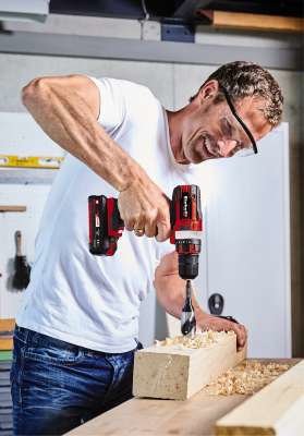 Einhell Te-Cd 18/40 Li-Solo Sin Llave 1500 Rpm Negro, Rojo 1,1 Kg