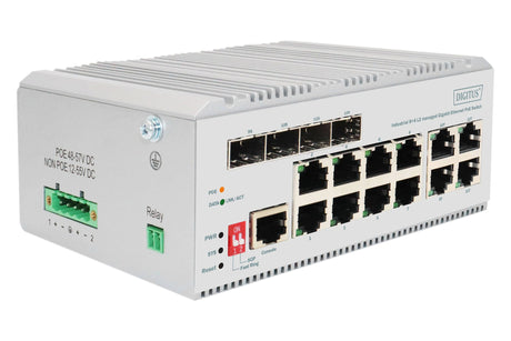 EAN 4016032489238 - Digitus DN-651139 switch Gigabit Ethernet (10/100/1000) Gris imagen 1