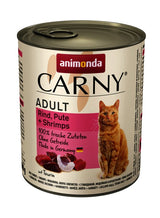 Animonda Carny Adult Sabor: Ternera, Pavo 800g