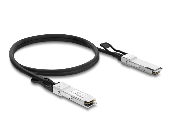 Delock Twinax Cable Qsfp28 Conector Macho A Qsfp28 Conector Macho 100 Gbps 2 M