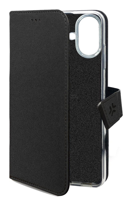 EAN 8021735210542 - Celly WALLY1078 funda para teléfono móvil 15,5 cm (6.1") Funda cartera Negro imagen 4