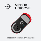 Mouse Logitech G Pro Superlight Wl Rojo