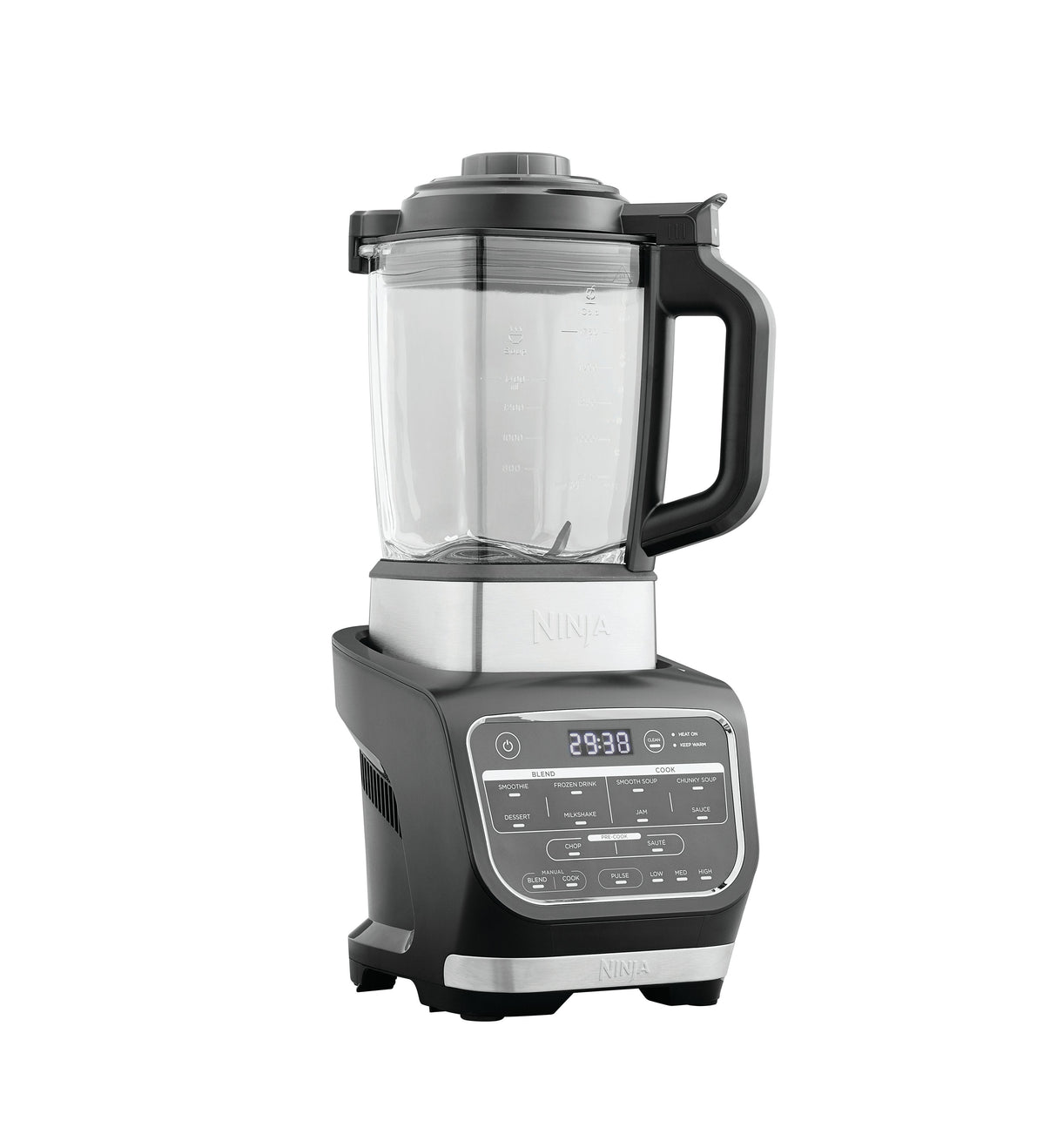 Licuadora Y Sopera Ninja Foodi Hb150eu Negra/Acero Inoxidable, 1000 Vatios, 1,7 Litros Hb150eu
