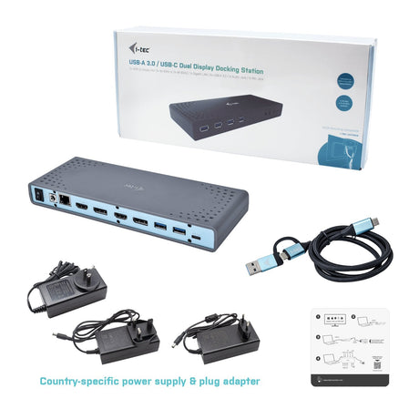EAN 8595611702051 - i-tec CADUAL4KDOCK base para portátil y replicador de puertos Alámbrico USB 3.2 Gen 1 (3.1 Gen 1) Type-C  imagen 7