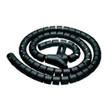 Purelink Organizador Cable Espiral De Polietileno 2,50m Negro