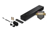 Barra De Sonido Sharp Ht-Sb700 2.0.2 Compact, Dolby Atmos, Bluetooth Con Hdmi Earc/Cec, Potencia Total De 140w, 92cm, Color Negro