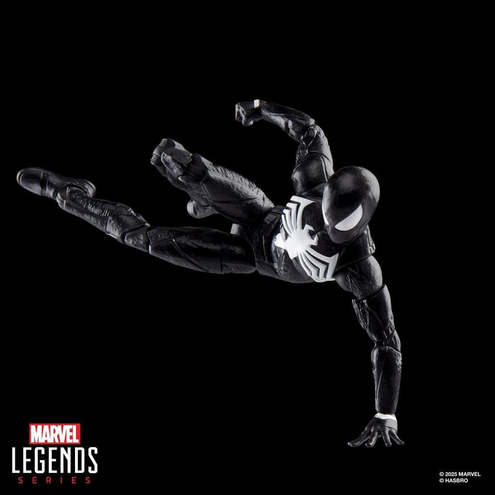 Figura Hasbro Marvel Legends Series Spider Man 2 Peter Parket (Black Suit)